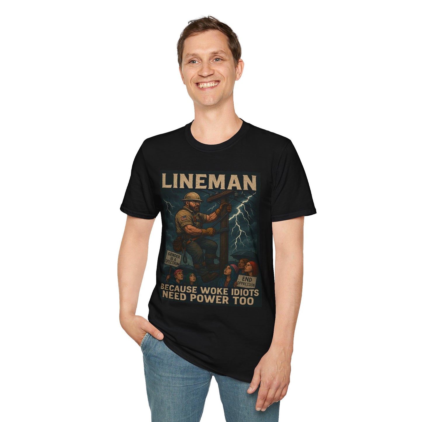 LINEMAN – Because Woke Idiots Need Power Too