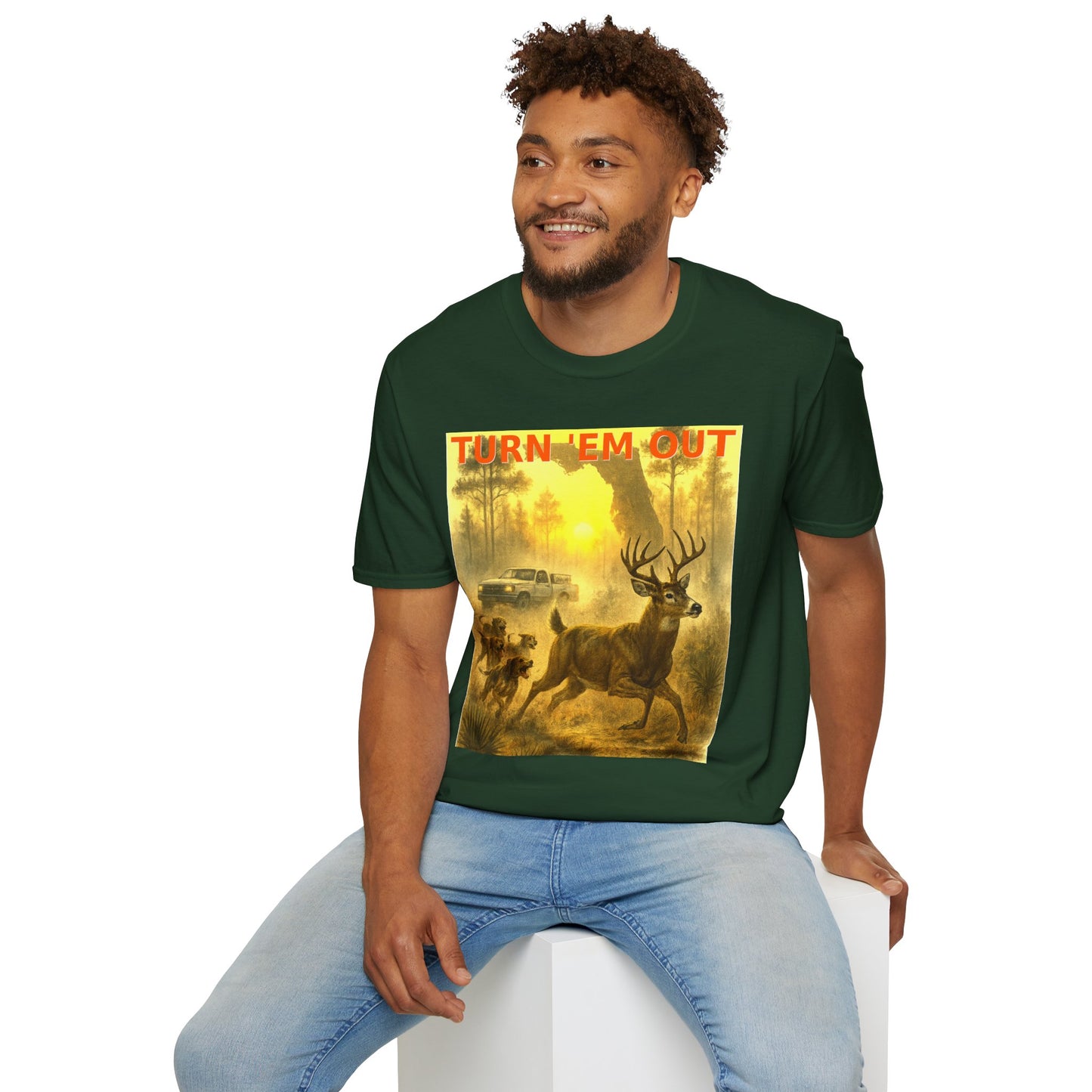 Turn ’Em Out – Florida Hound Hunter Tee