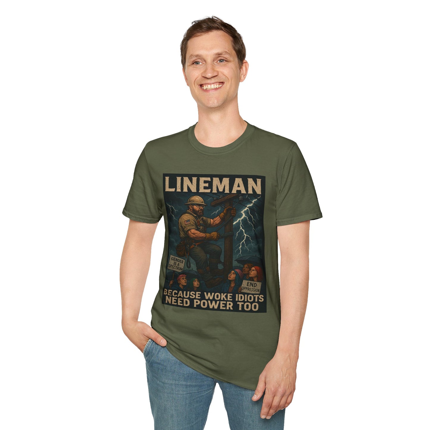 LINEMAN – Because Woke Idiots Need Power Too