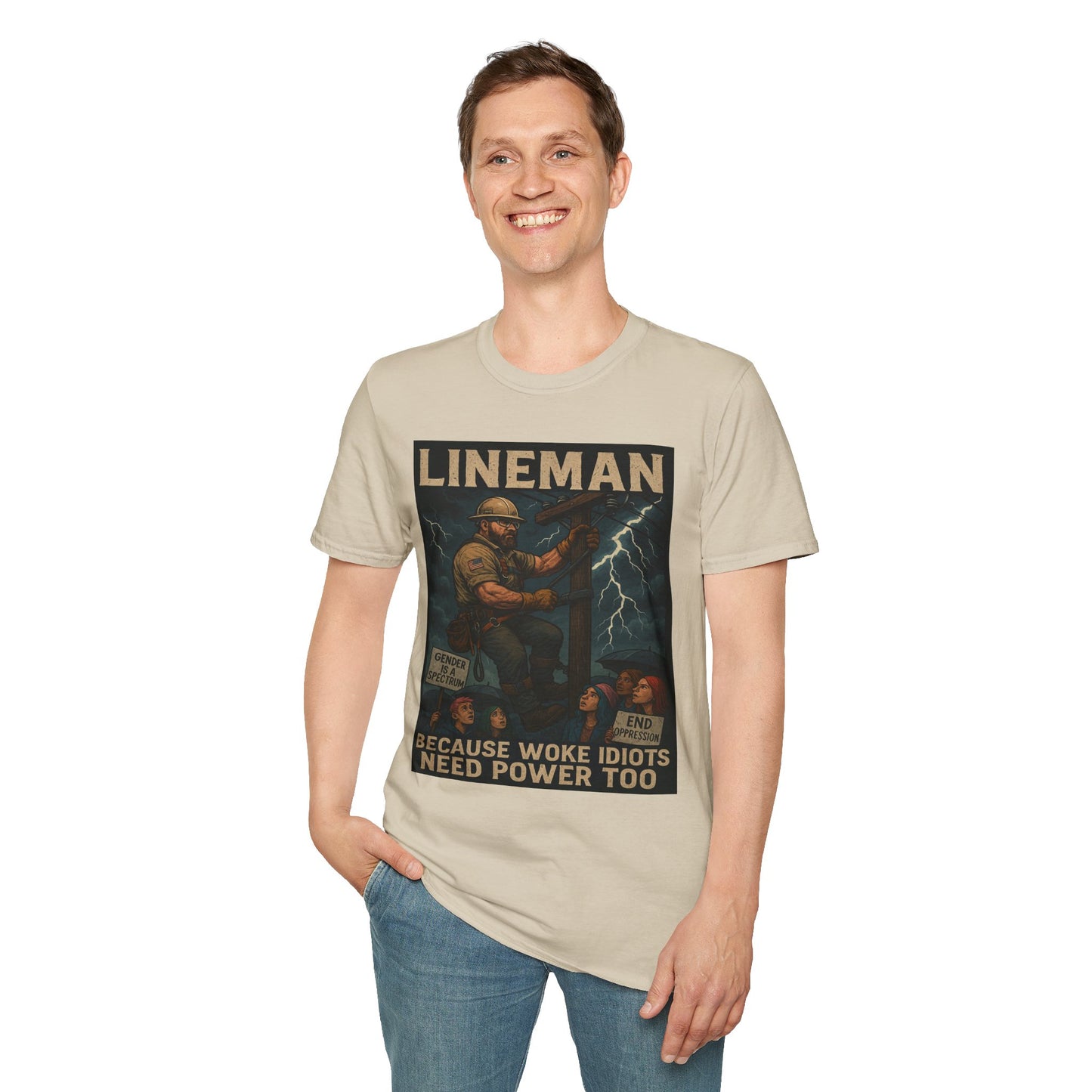 LINEMAN – Because Woke Idiots Need Power Too