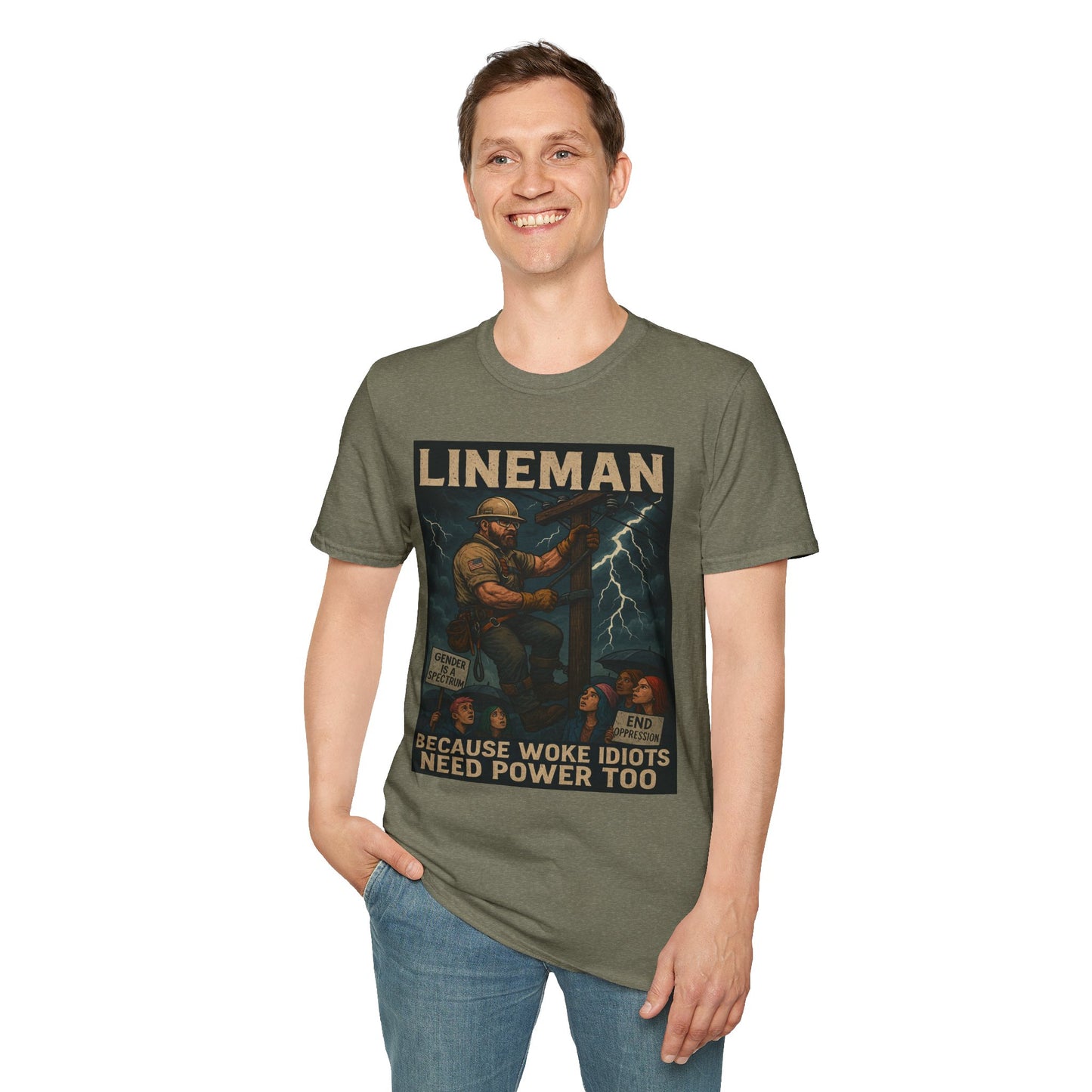 LINEMAN – Because Woke Idiots Need Power Too
