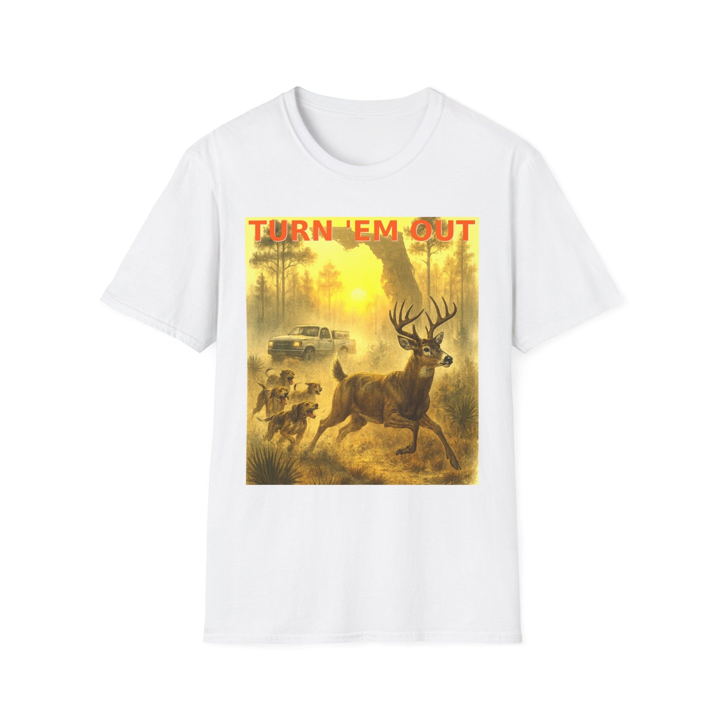 Turn ’Em Out – Florida Hound Hunter Tee