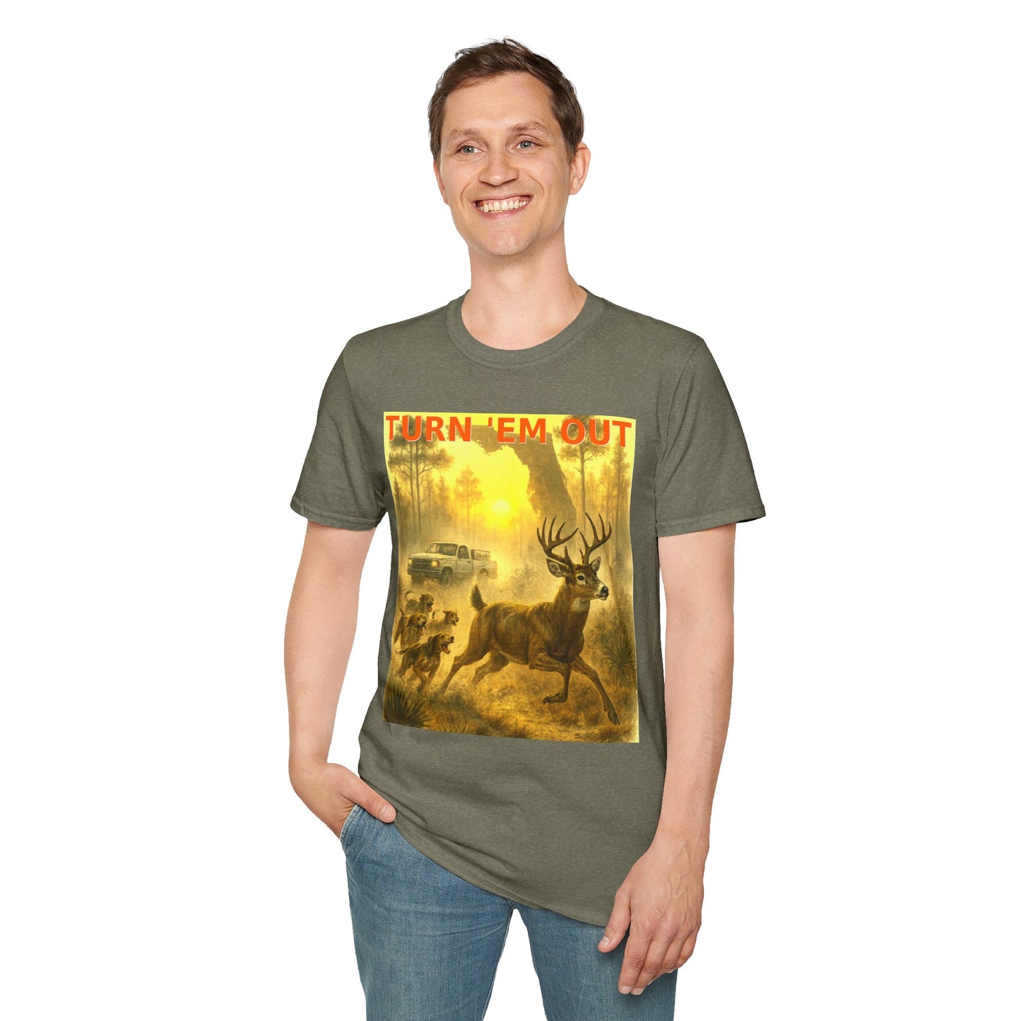 Turn ’Em Out – Florida Hound Hunter Tee