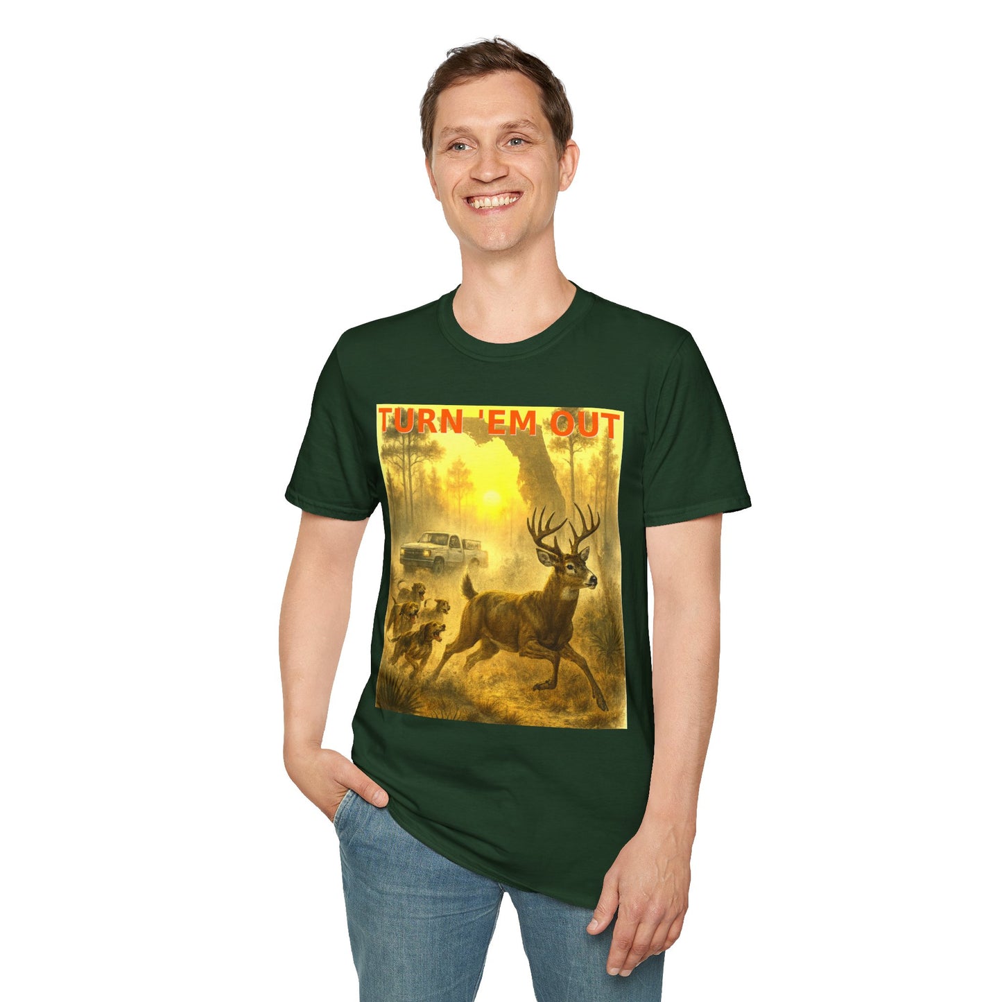 Turn ’Em Out – Florida Hound Hunter Tee