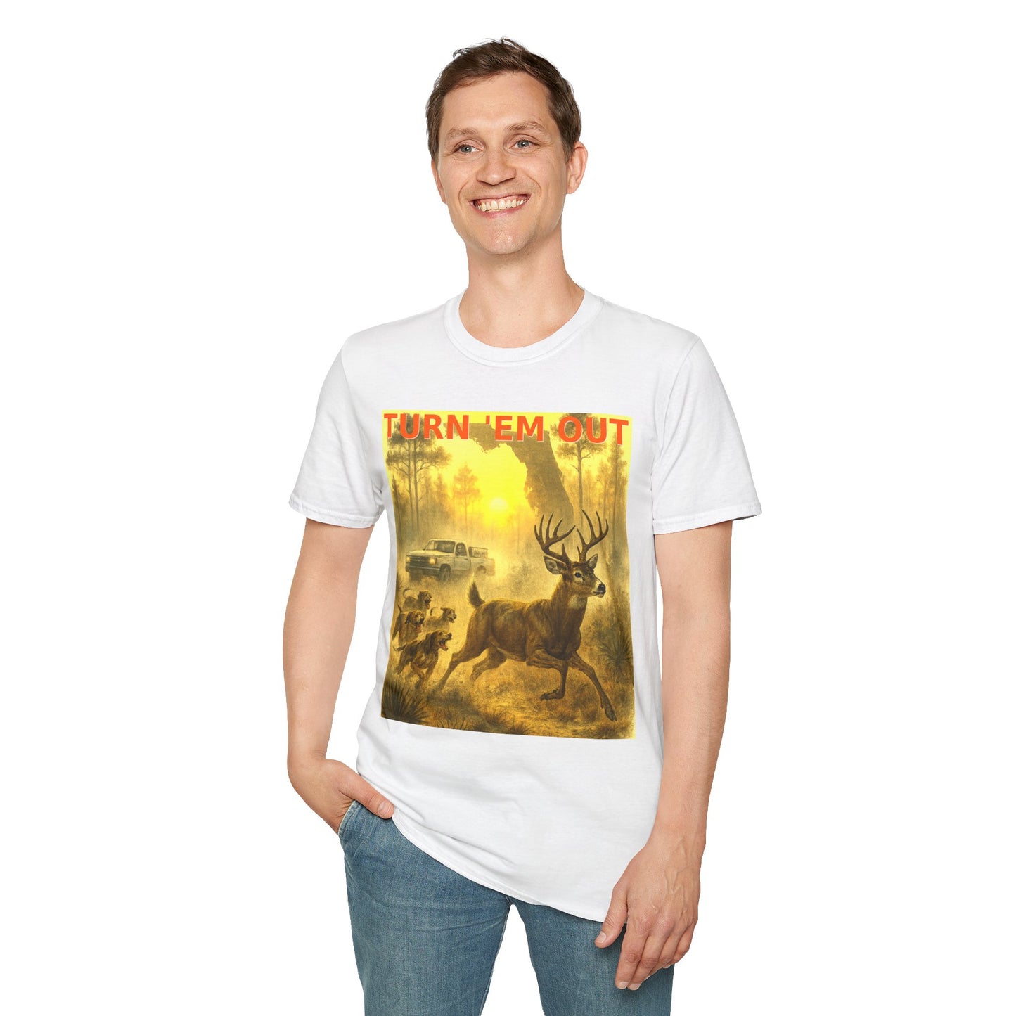 Turn ’Em Out – Florida Hound Hunter Tee
