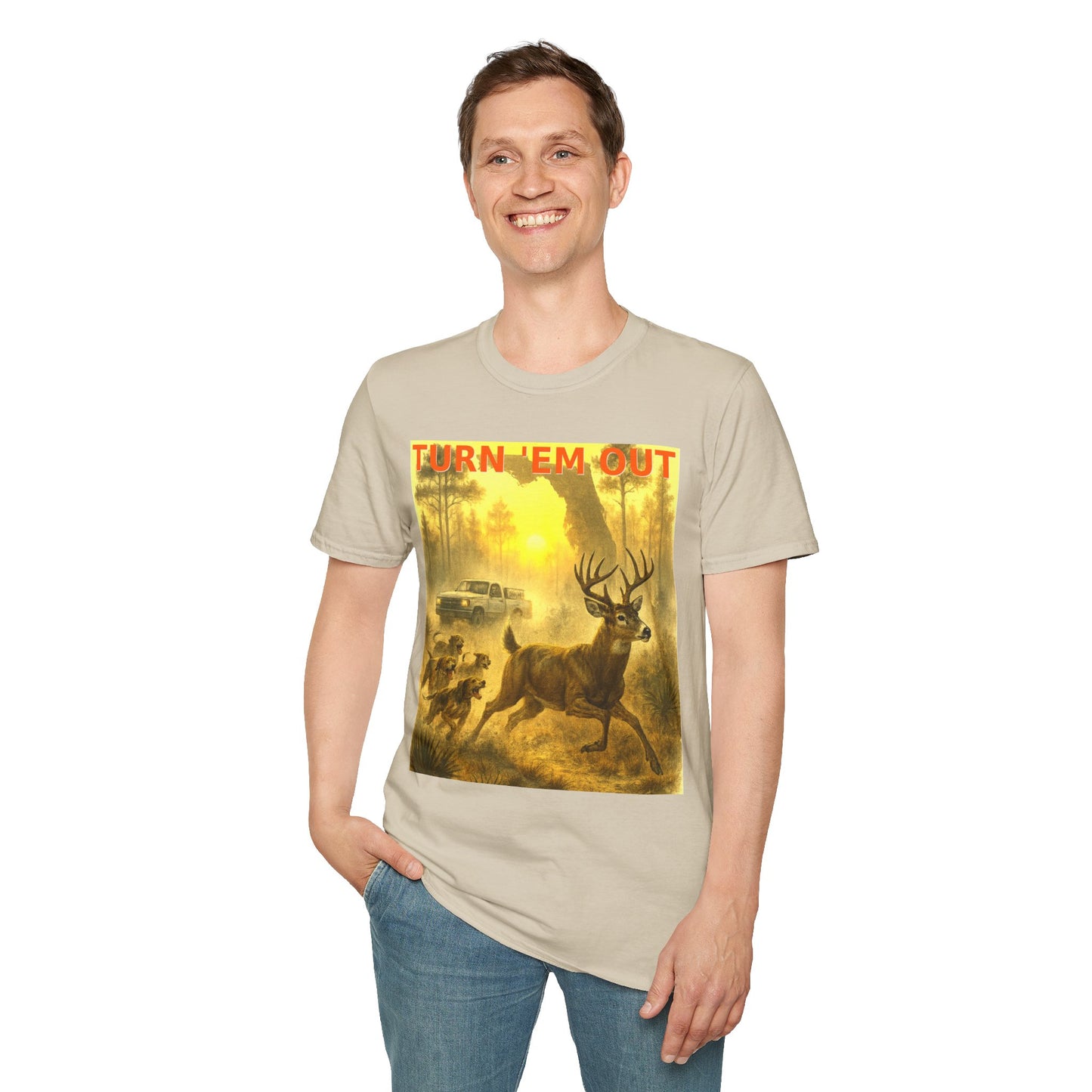 Turn ’Em Out – Florida Hound Hunter Tee