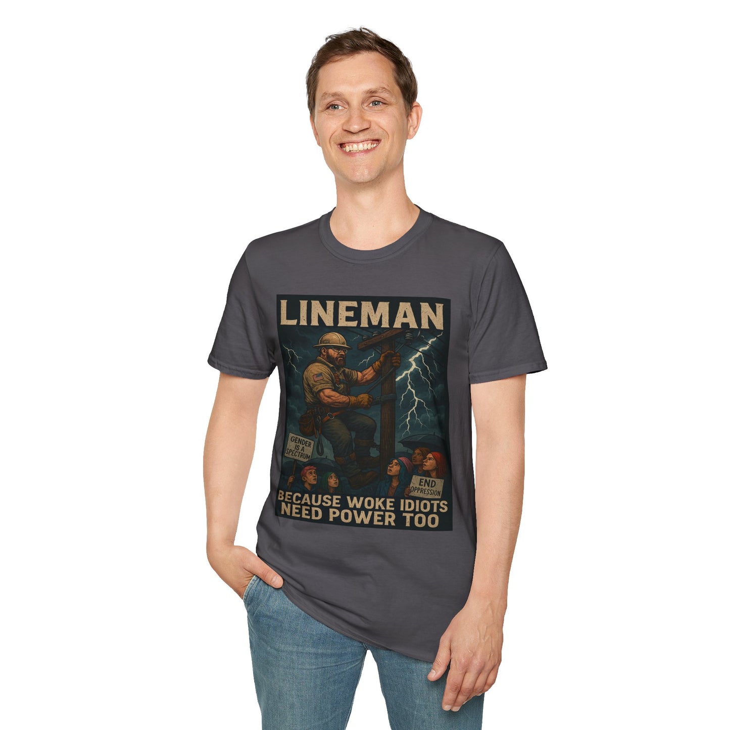 LINEMAN – Because Woke Idiots Need Power Too