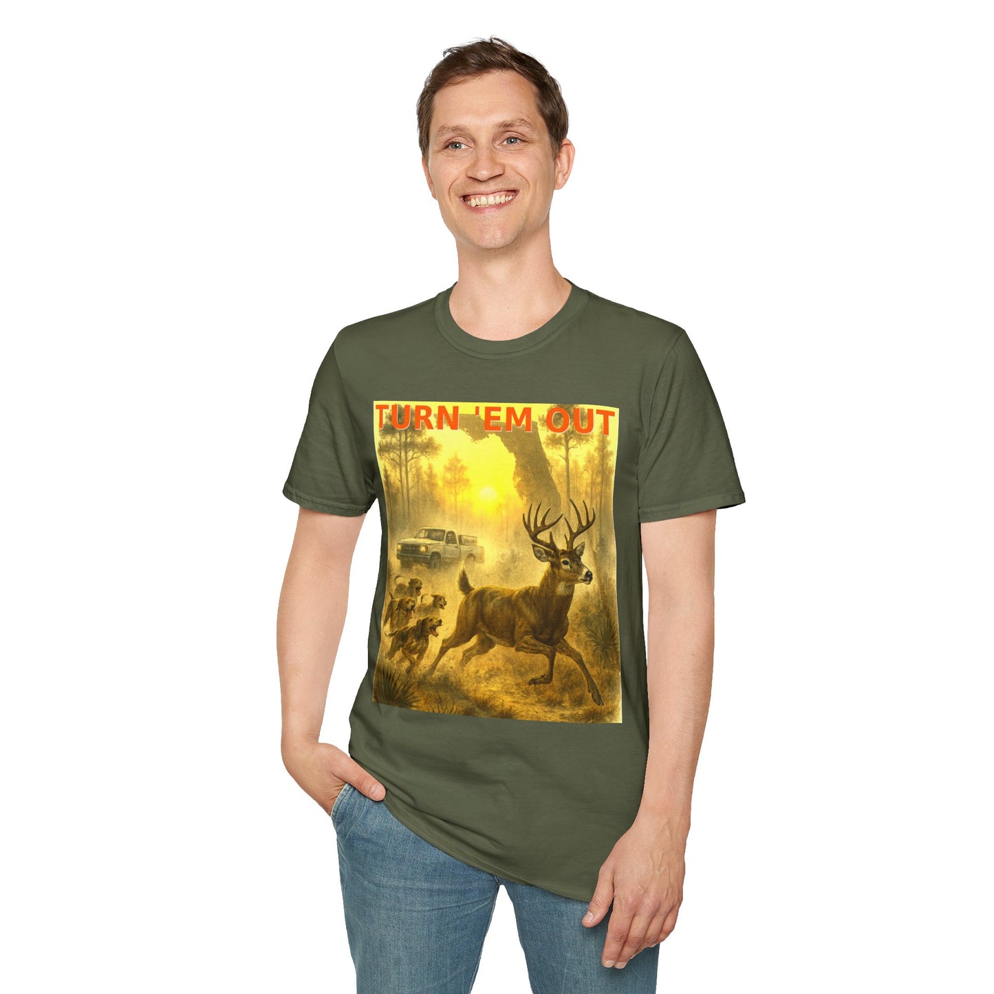 Turn ’Em Out – Florida Hound Hunter Tee