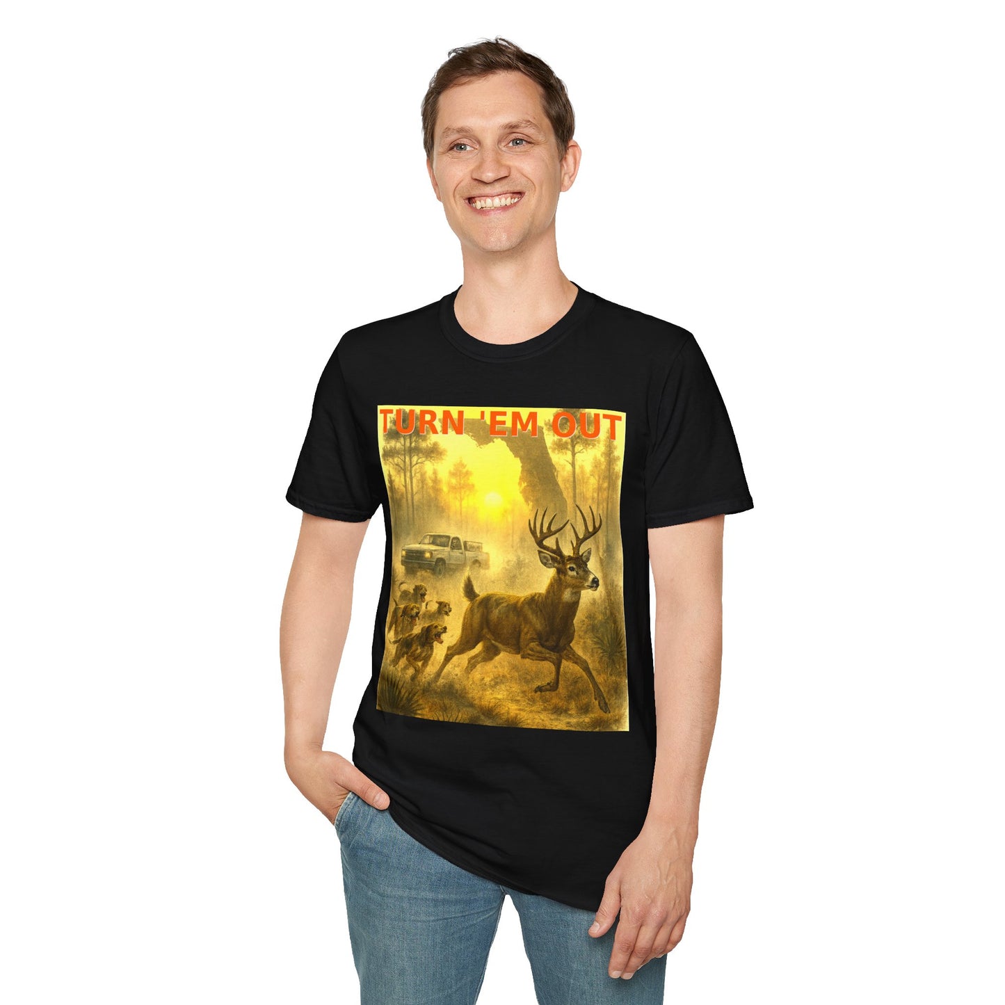 Turn ’Em Out – Florida Hound Hunter Tee